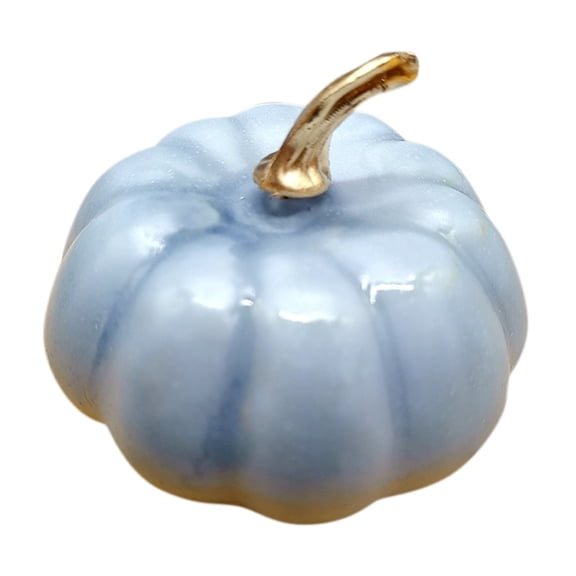 ZTTD 1Pcs Fall Pumpkins Decor, Fake Pumpkins Artificial Pumpkin, Fall Harvest Centerpieces for Tables Thanksgiving Halloween Decorations