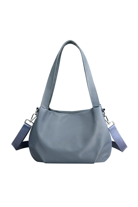 2022 New Nylon Bag Fashion One Shoulder Drawstring Crossbody Straddle Light Versatile Casual Bag Small Fresh Bag A