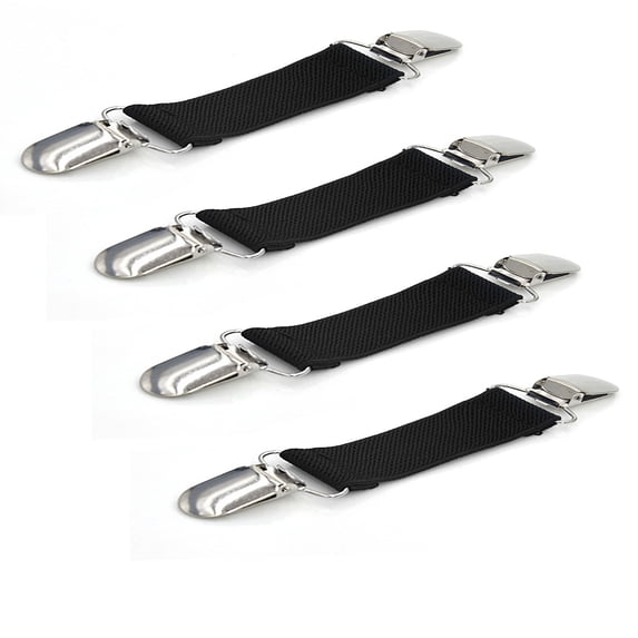 ZTTD 4 Pcs Adjustable Clothing Cinch Clips for Dresses, Dress Clips Back Cinch, Adjustable Fit Dress Cinch Retro Cardigan Collar Clips, Waist Clips for Women & Men