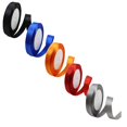 thumbnail image 1 of ZTTD 5 Rolls Satin Ribbon 0.6 Inch, 25 Yards Fabric Ribbon for Flower Bouquets, Gift Wrapping, Hair Bows, Handicrafts, Sewing Projects, Wedding Party, Wreath and Christmas Decorations, 5 Colors, 1 of 9
