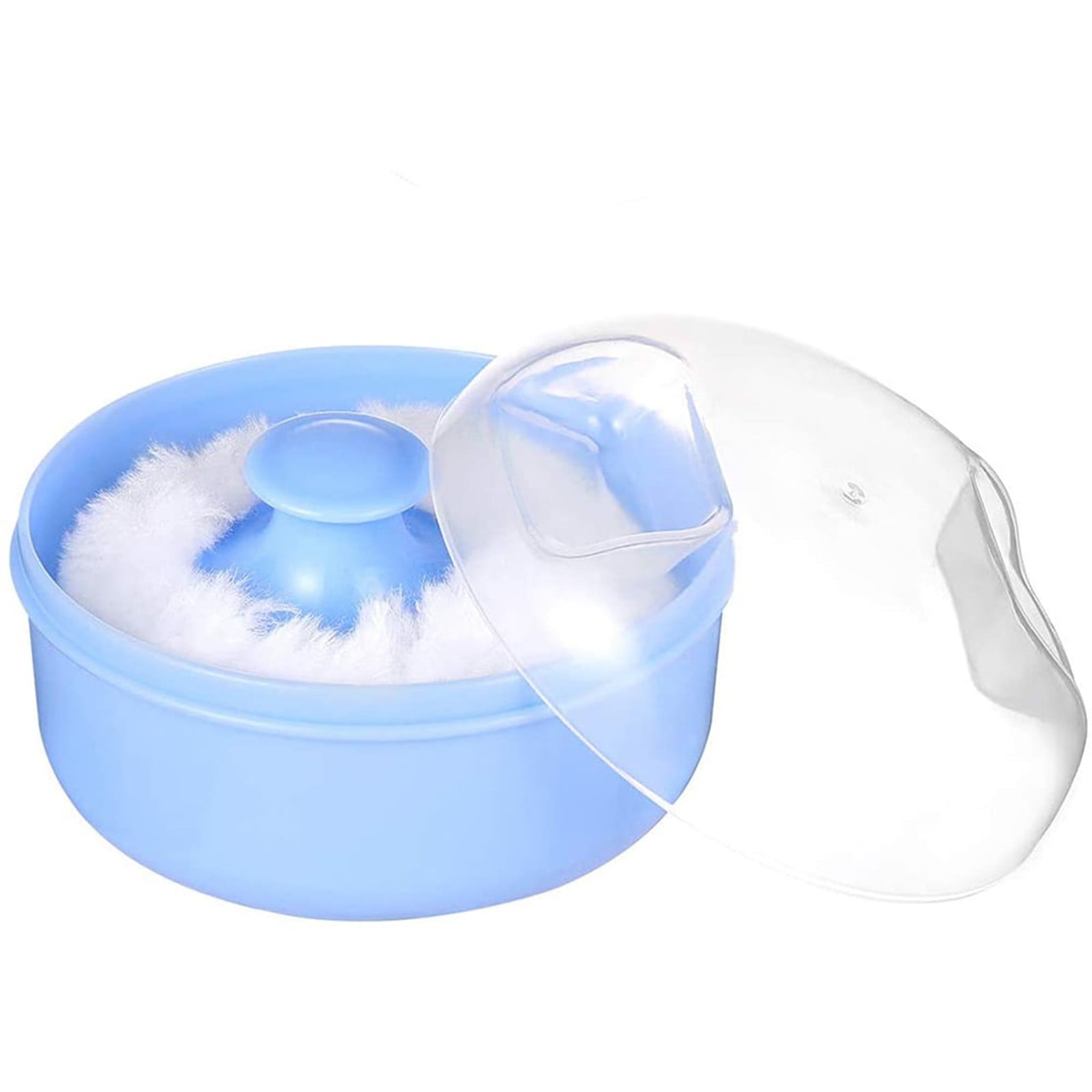 ZTTD After Bath Body Powder Box Empty Powder Case Powder Puff Container