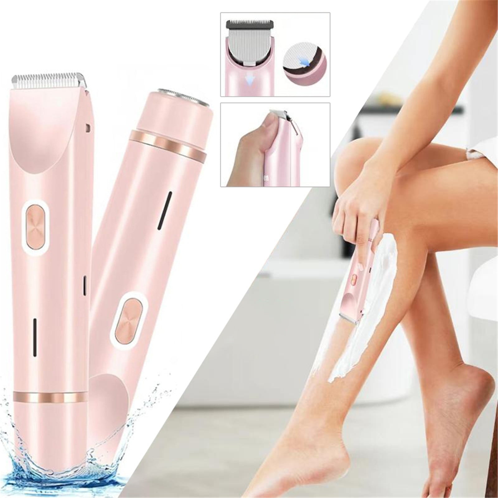 ZTTD Bikini Trimmer for Women for Women Double Head Purpose Hair Trimmer Women & Dry Use Womens