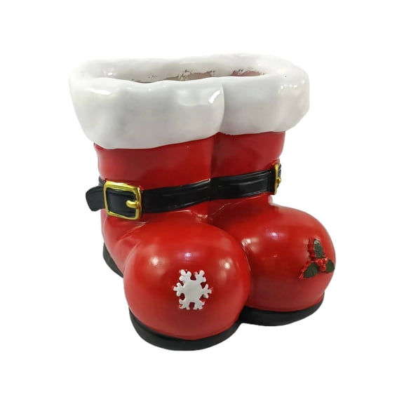 ZTTD Christmas  Decoration Santa  Planter Ornaments Santa Christmas Tree Decoration for Party Favor Home Office Holiday Table Centerpiece