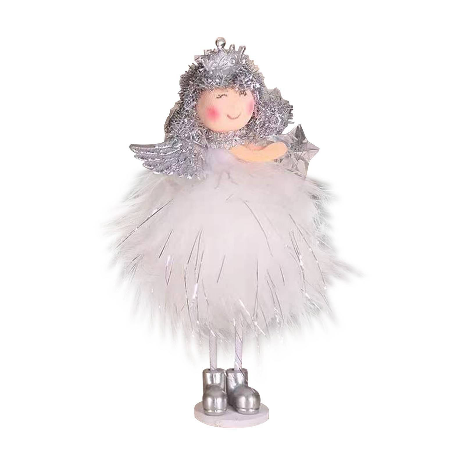 ZTTD Christmas Cute Snowman Plush Doll Toy White Snowman Christmas