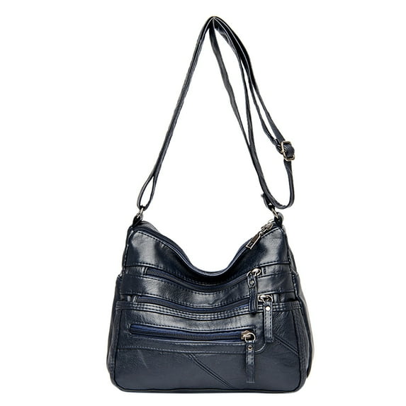 ZTTD Crossbody Purses For Women Casual Adjustable Strap Shoulder Bag Ladies Leather Bag A