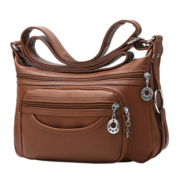 ZTTD Crossbody Purses for Women Casual Crossbody Bag Adjustable Strap Shoulder Bag With Visual Mobile Phone Window