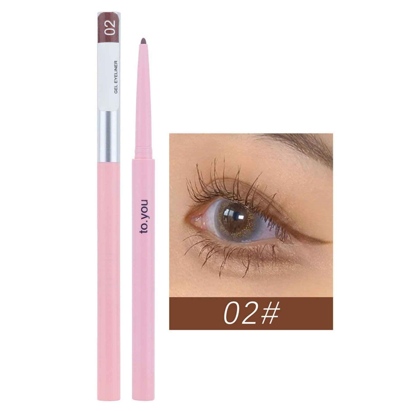 ZTTD Eyeliner Glue Pen Is Smooth Easy To Color Natural Brown Sleeping