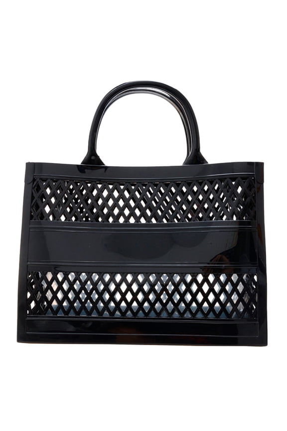 Fashion Big Capacity Shopping Tote Bag Rubber Silicone Beach Bag