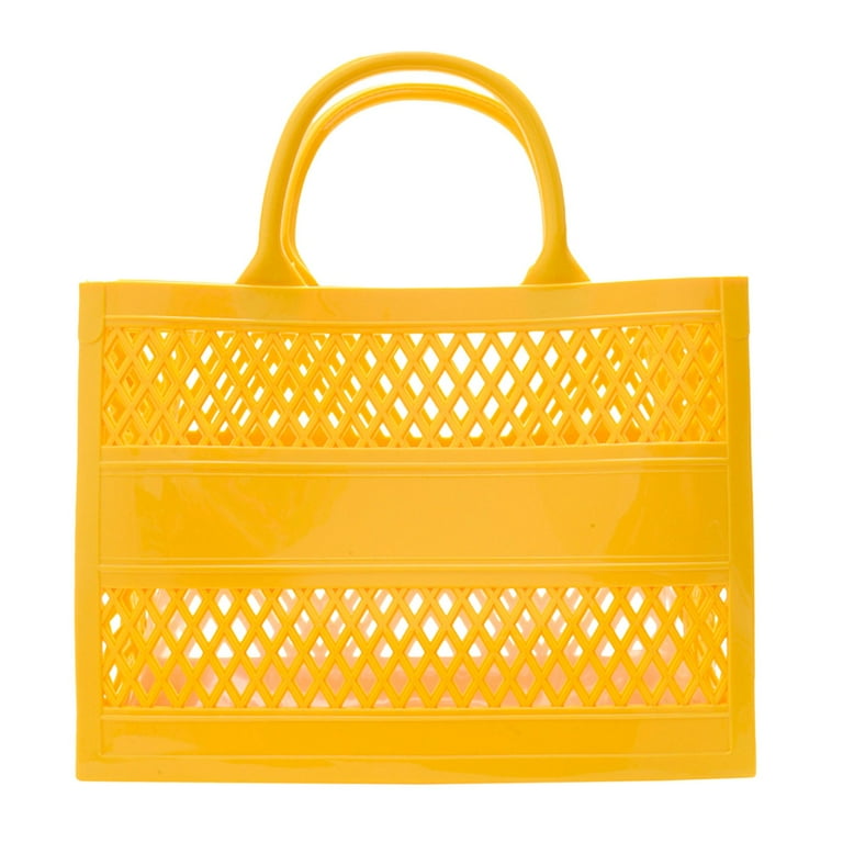 ZTTD Fashion Big Capacity Shopping Tote Bag Rubber Silicone Beach Bag Walmart