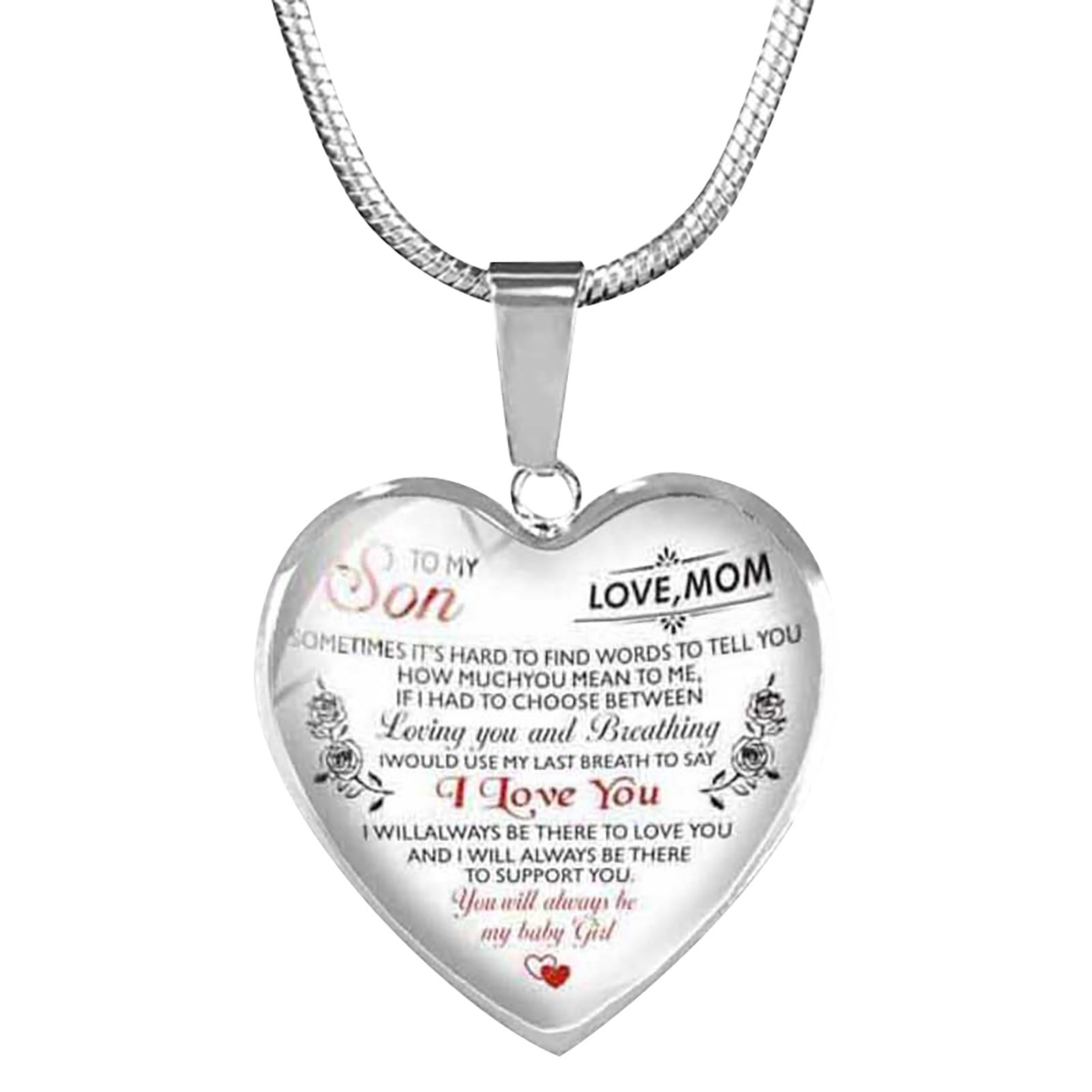 ZTTD Fashion Heart Shaped Pendants Necklaces Women's Fashion ZTTD Fashion Heart Shaped Pendants Necklaces Women's Fashion