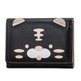 thumbnail image 1 of ZTTD Fashion ID Short Wallet Cartoon Cat Prints Women Hasp Purse Multiple Card Slots Clutch Bag Phone Bag, 1 of 3