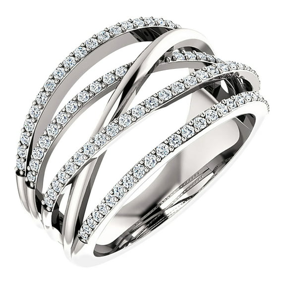 ZTTD Fashion Silver Silk Rope Knot Love Couple Tail Ring Personalized Diamond Jewelry