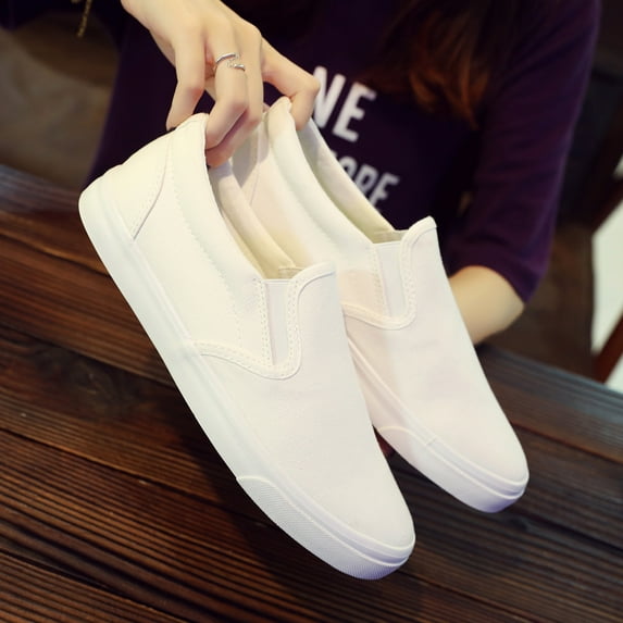 ZTTD Flats for Men Slip On Shallow Mouth Simple Single Shoes Casual Shoes Work Shoes