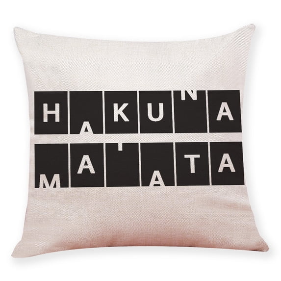 ZTTD Home Decor Cushion Cover Black And White Style Throw Pillowcase Pillow Covers A