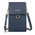 thumbnail image 1 of ZTTD Ladies Crossbody Purses Women Casual Crossbody Bag Adjustable Strap Shoulder Bag With Visual Mobile Phone Window, 1 of 1