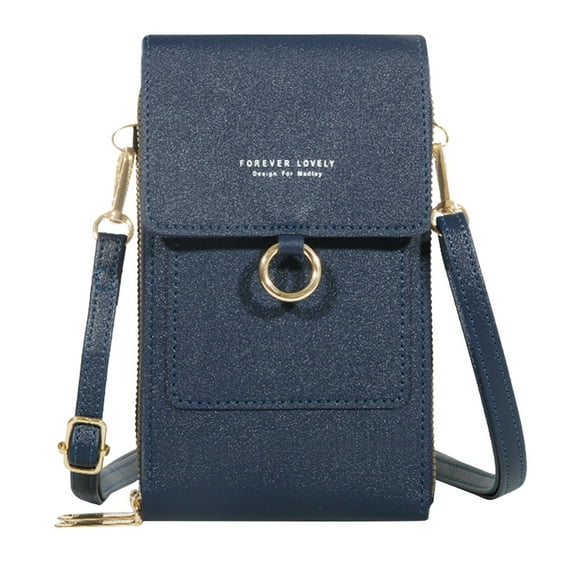 ZTTD Ladies Crossbody Purses Women Casual Crossbody Bag Adjustable Strap Shoulder Bag With Visual Mobile Phone Window