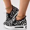 thumbnail image 1 of ZTTD Ladies Fashion Breathable Mmesh Sequin Decoration Thick Soled Casual Sports Rocking Shoes, 1 of 8