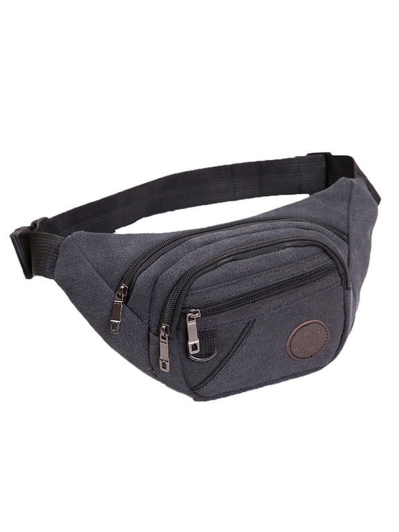 Man Fashion Belt Bag Fanny Packs Multifunction Outdoor Waterproof Chaos Bum Bag A
