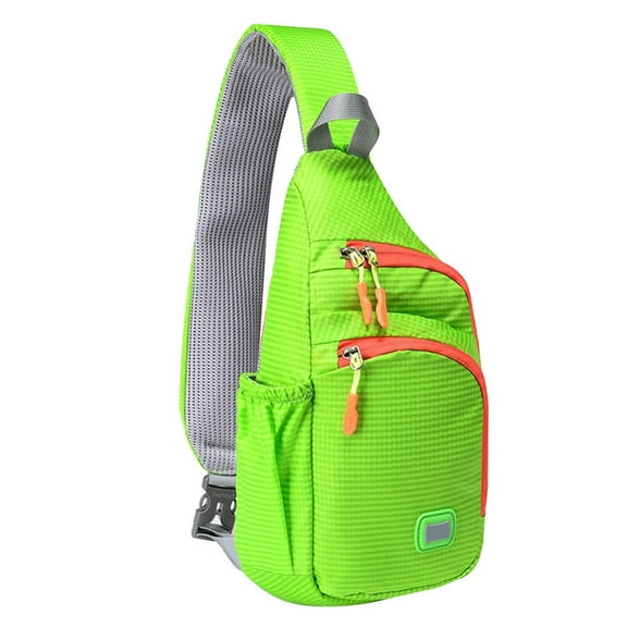ZTTD Men's and Women's Outdoor Shoulder Bag Zipper Crossbody Bag Cycling Sports Bag Mountaineering Travel Small Backpack