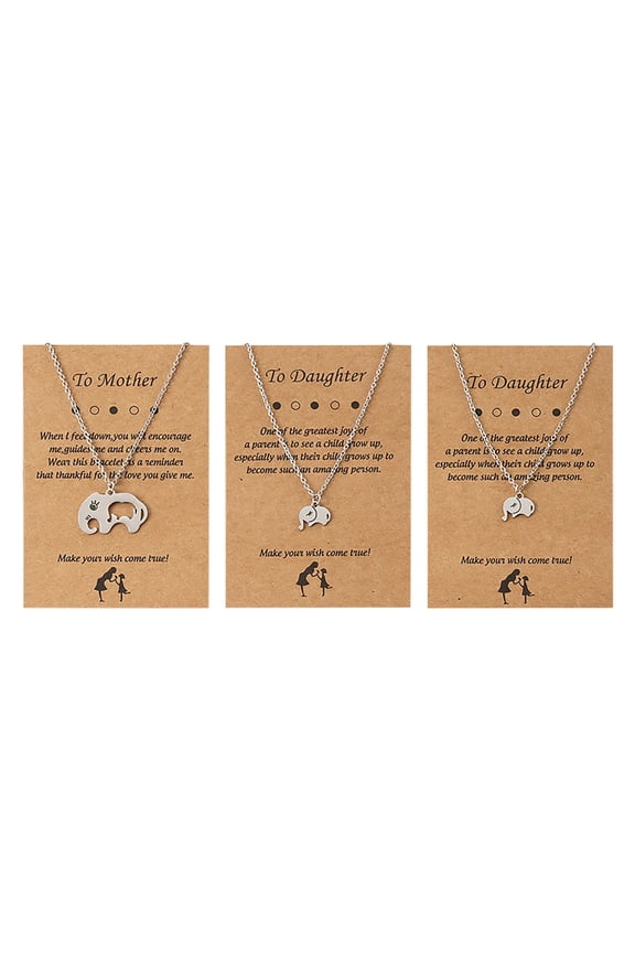 Mother Daughter Bracelets Set for 3, Matching Heart Bracelets for Women Girls Mother'S Day Gifts for Mom Daughters Me
