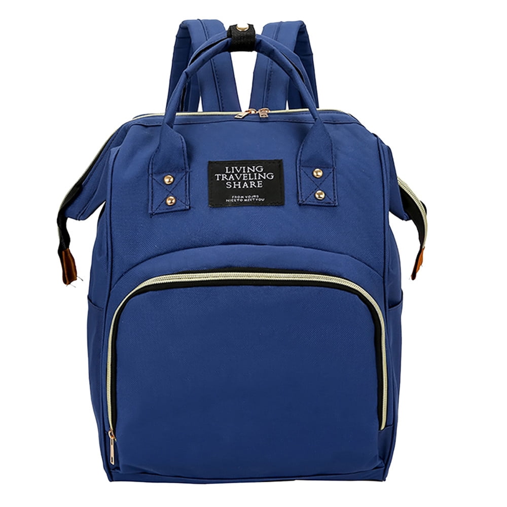 ZTTD Nylon Mummy Large Capacity Nursing Backpack Diaper Bag
