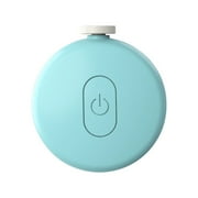 ZTTD Nail Trimmer Electric Baby Nail Clippers Baby Trim Polish Grooming Kit for Newborn Toddler Toes Fingernails With 6 Grinding Heads (Blue) Beauty Tool