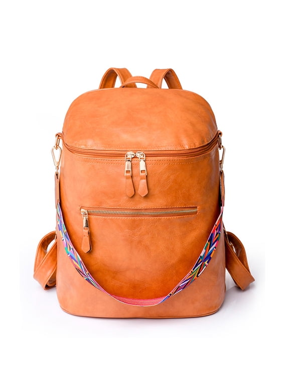 PU Leather Capacity Convertible Backpack Women Bag Women Backpack Fashion Casual Large Capacity Bag