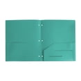 thumbnail image 1 of ZTTD Plastic Pocket Folders 3 Hole Punched with 2 Pockets, Hold Letter Size Paper, 1-Pack, 1 of 9