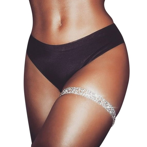 ZTTD Rhinestone Body Jewelry Harness Leg Chain for Women Girls Body Jewelry Accessories