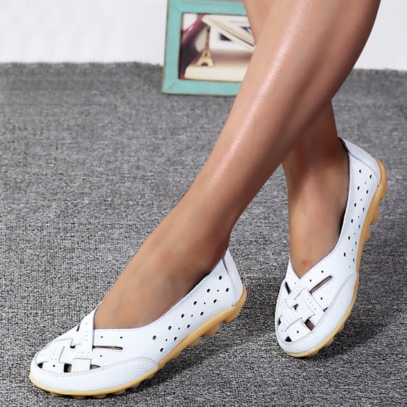 ZTTD Slip On Women Comfort Walking Flat Loafers Casual Shoes Driving Loafers Walking Shoes for Women