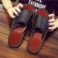 thumbnail image 1 of ZTTD Summer Men's Indoor Home Household Sandals Non-Slip Slippers Fashion Slippers Black, 1 of 5