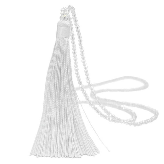 ZTTD Vintage Long Tassel Drop Sweater Chain Boho Glass Bead Necklace Women A