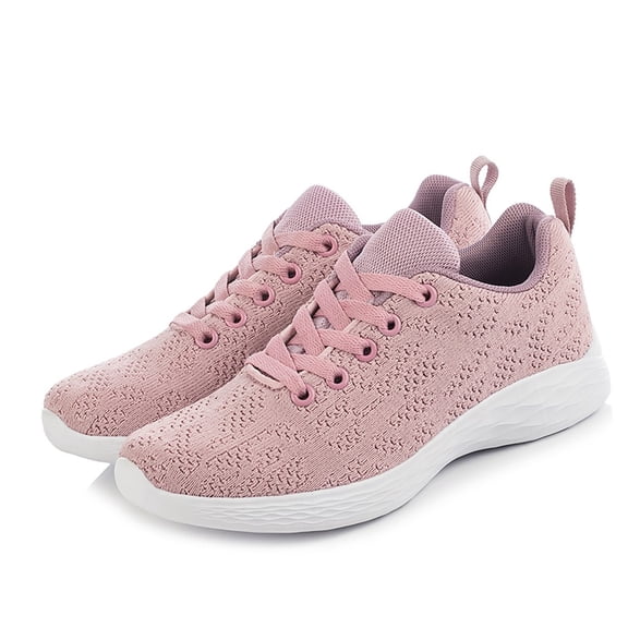 ZTTD Woman Shoes Mesh Breathable Comfortable Lightweight Sports Lace-Up Sneakers
