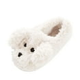 thumbnail image 1 of ZTTD Women Slippers Autumn and Winter Cute Fashion Comfortable Home Indoor Warm Thick Bottom Soft Non Slip Beige, 1 of 9
