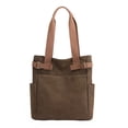 thumbnail image 1 of ZTTD Women Student Casual Handbag Canvas Travel Shoulder Tote Bag for Men and Women Shopping Purse Bag, 1 of 5