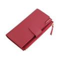 thumbnail image 1 of ZTTD Women Wallet Long Zipper Wallet Clutch Bag Female Fashion Three-Fold Purse, 1 of 2