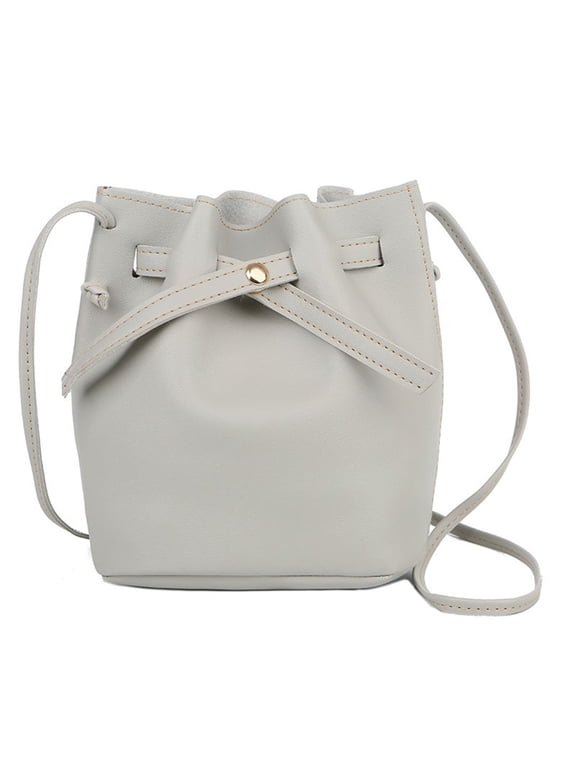 Women's Bags Trendy Fashion Drawstring Lady Bag Border Casual Handbag Crossbody Shoulder Bag