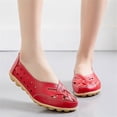 thumbnail image 1 of ZTTD Women's Color Shoes Casual Flat Heel Single Hollow Set Solid Shoes Shoes Casual Foot Women's Casual Shoes, 1 of 2