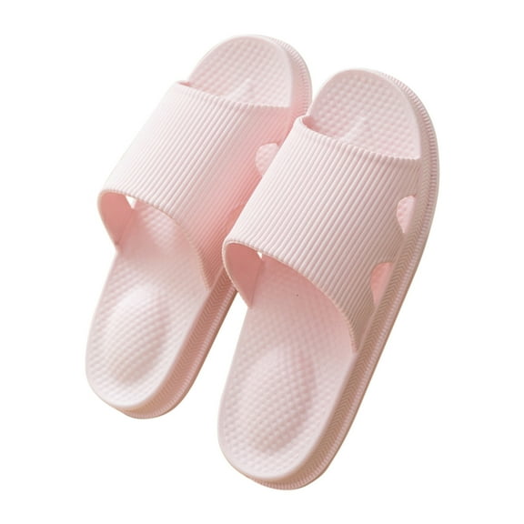 ZTTD Women's Shower Slippers Non Slip Shower Sandals Beach Slippers Indoor Outdoor Slippers Bathroom Shoes Red