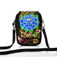 thumbnail image 1 of ZTTD Womens Ethnic Style Embroidered Retro Backpack Mini Coin Purse Small Bag A, 1 of 2