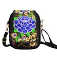 thumbnail image 1 of ZTTD Womens Ethnic Style Embroidered Retro Backpack Mini Coin Purse Small Bag A, 1 of 2