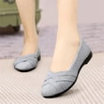 thumbnail image 1 of ZTTD Womens Shoes Fashion Shallow Mouth Flat Shoes Breathable Light Soft Bottom Womens Casual Shoes, 1 of 6