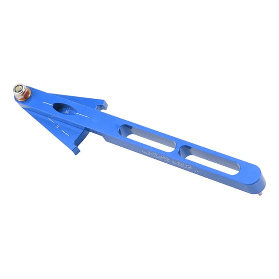 ZTTO Bike Chain Wear Indicator Multifunctional Bicycle Chain Checker Measuring Gauge Aluminum Alloy Bike Chain Repair Tool for Mountain and Road Bikes, Blue (5.51 inches / 14 cm)