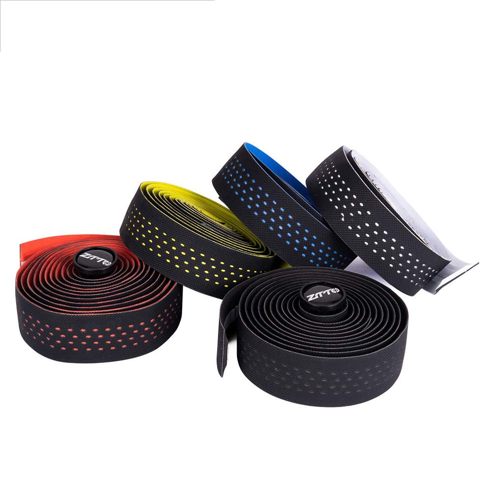 ZTTO Handlebar Tape,Wrap With 2 Tape Professional vibration Eva Pu Bar Pu Bar Tape Professional