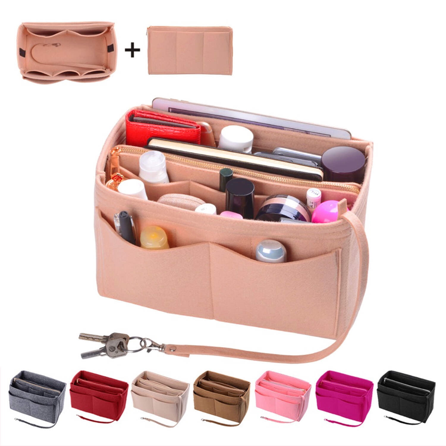 ZTUJO-Purse-Organizer-Felt-Bag