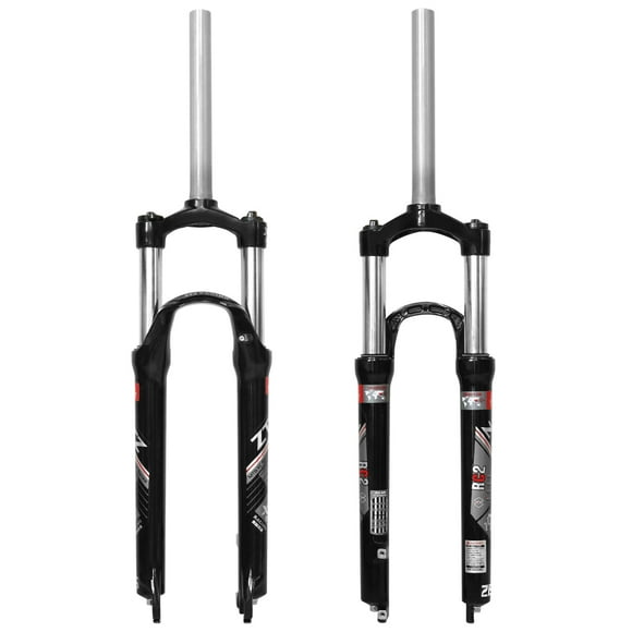 ZTZ 26"/27.5"/29" MTB Suspension Fork,100mm Travel, 9mm QR,100mm Spacing Hub,28.6mm Straight Tube,Crown Lockout,Aluminum Alloy Shock Absorber XC Mountain Bike Front Fork