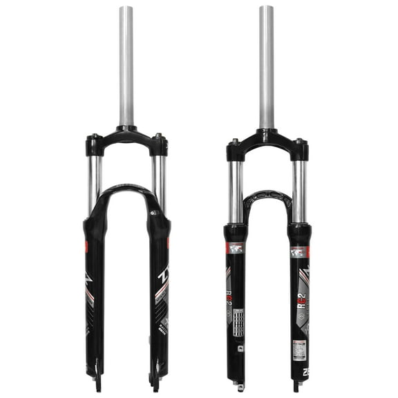 ZTZ 26"/27.5"/29" MTB Suspension Fork,100mm Travel, 9mm QR,100mm Spacing Hub,28.6mm Straight Tube,Crown Lockout,Aluminum Alloy Shock Absorber XC Mountain Bike Front Fork