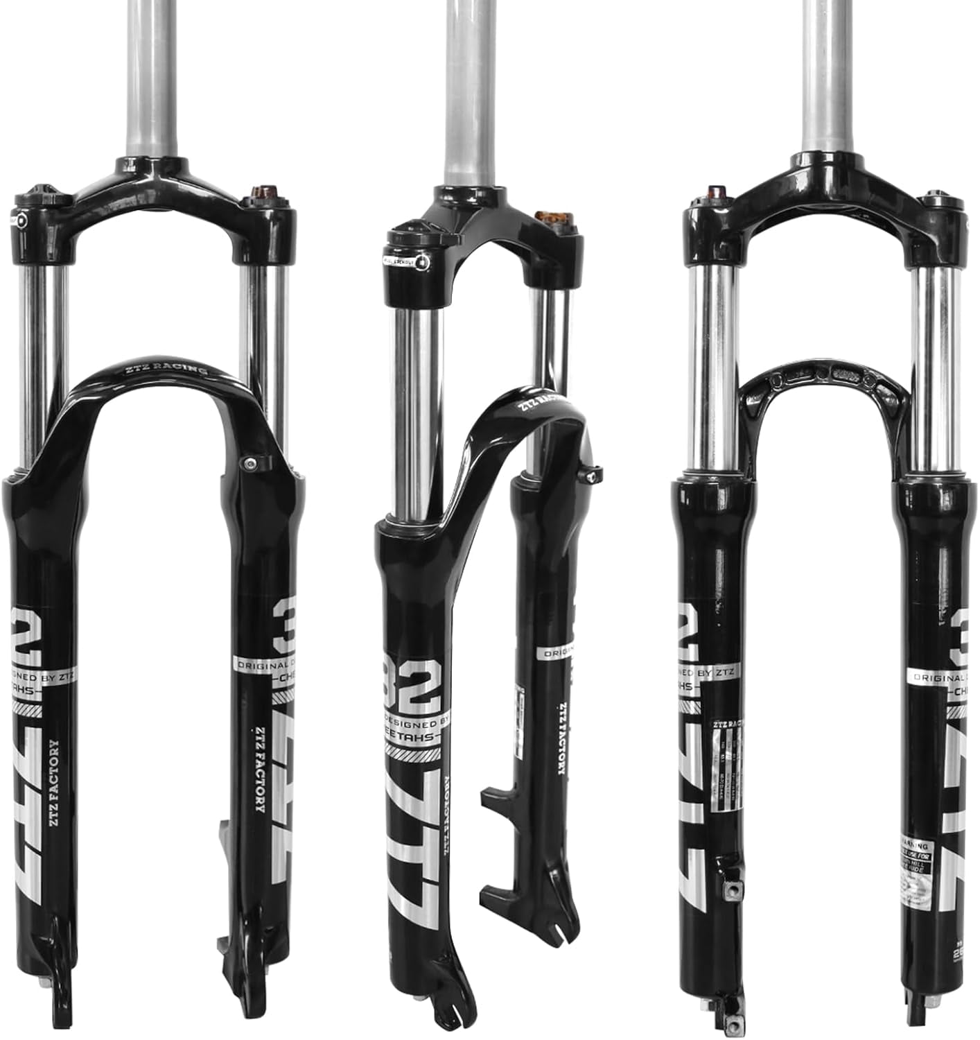ZTZ, MTB Suspension Fork, 26/27.5/29" 100mm Travel, Crown Lockout ...