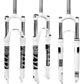 ZTZ 26"/27.5"/29" MTB Suspension Fork,100mm Travel, 9mm QR,100mm Spacing Hub,28.6mm Straight Tube,Crown Lockout,Aluminum Alloy Shock Absorber XC Mountain Bike Front Fork