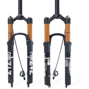 ZTZ 26/27.5/29 inch MTB Air Suspension Fork,120mm Travel, 1 1/8 Straight Tube, QR 9mm*100mm, Manual/Remote Lockout, Ultralight Front Fork for XC/AM Mountain Bike